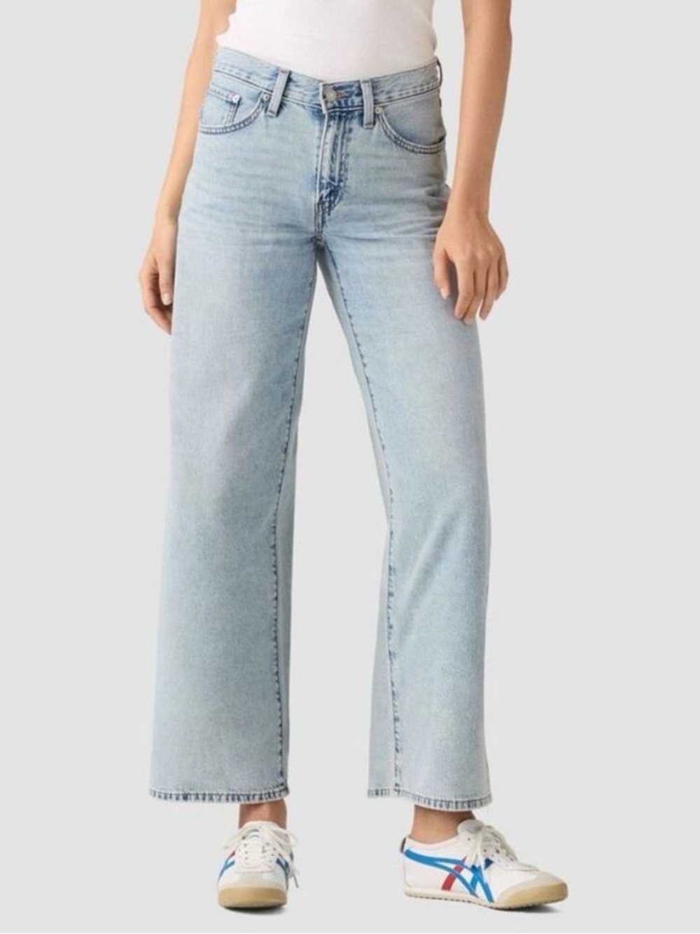 Levi's Middy Wide Leg Ankle Jeans